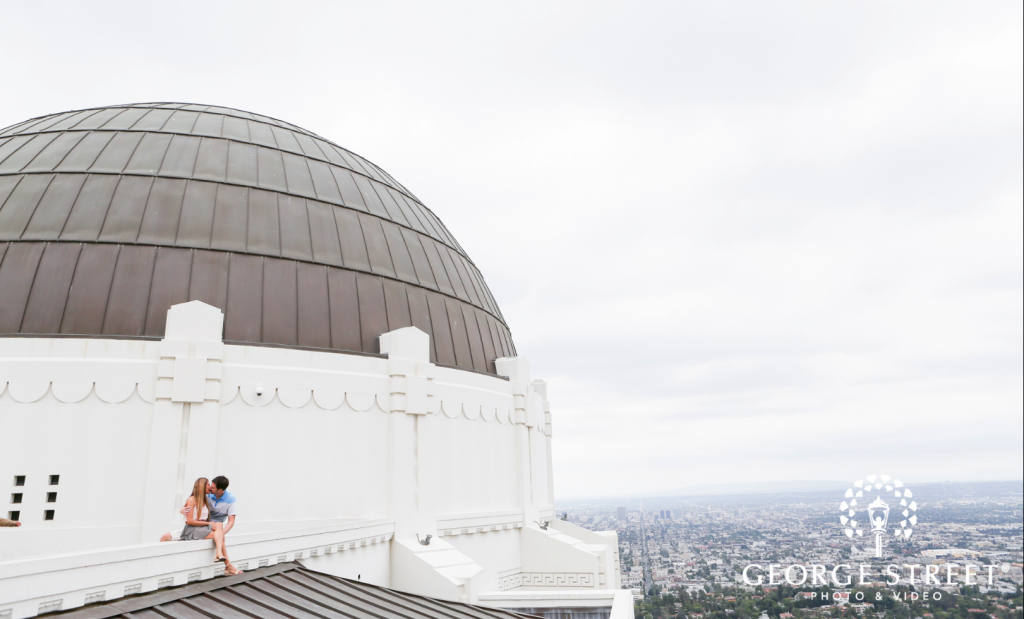 griffith observatory engagement photo - top engagement photo locations in los angeles